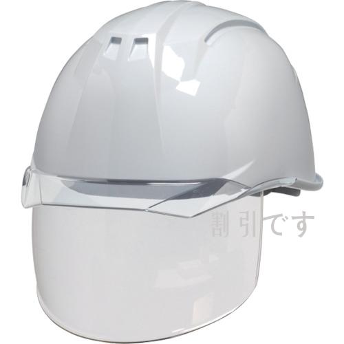 ＤＩＣ　透明バイザーヘルメット（シールド面付）　ＡＡ１１ＥＶＯ－ＣＳ　ＫＰ　白／クリア　