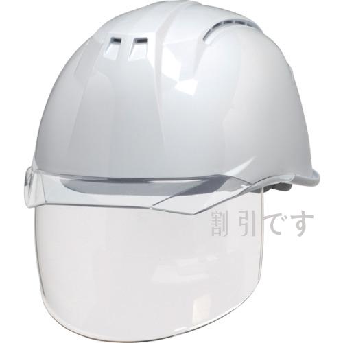 ＤＩＣ　透明バイザーヘルメット（シールド面付）　ＡＡ１１ＥＶＯ－ＣＳＷ　ＫＰ　白／クリア　